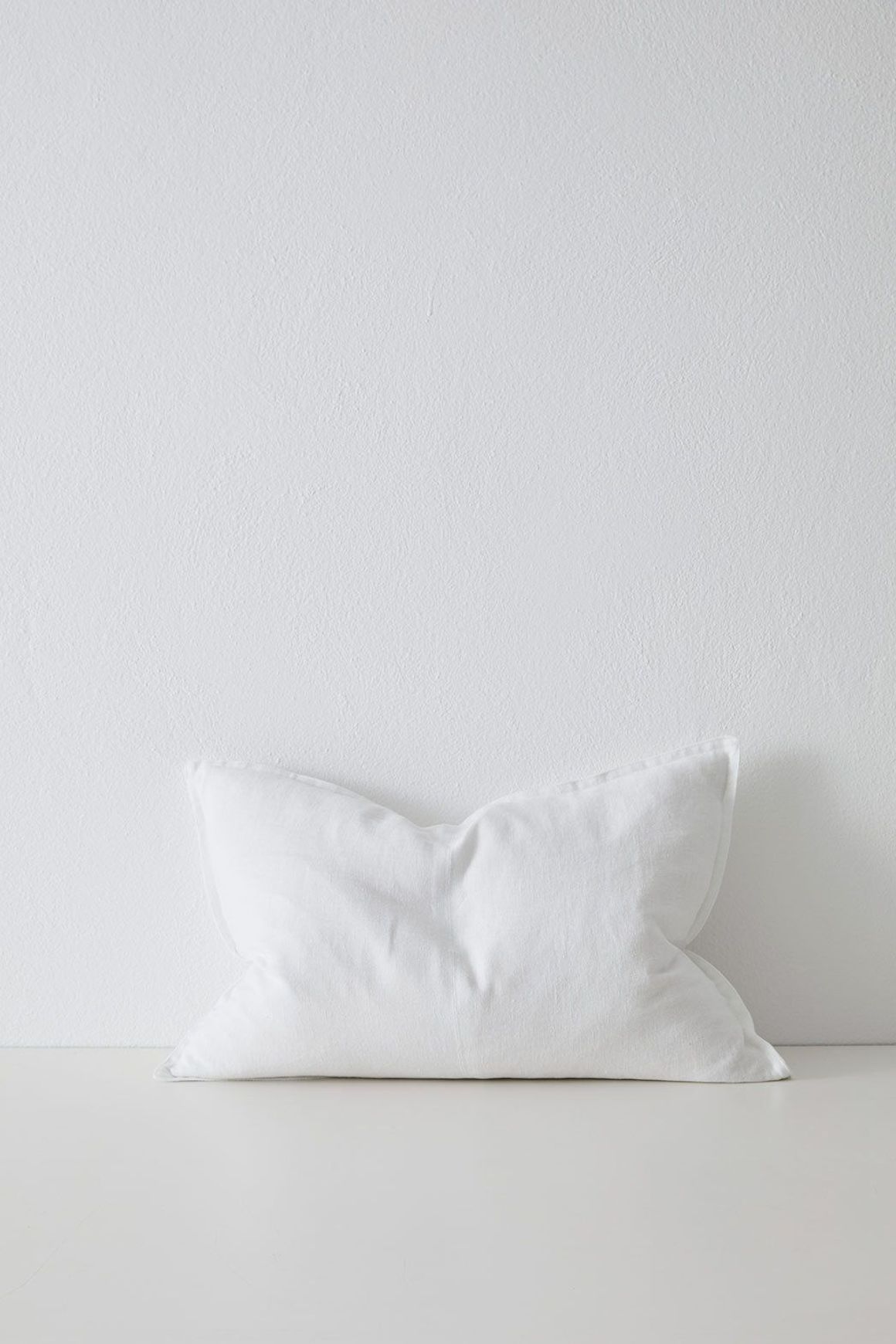 Weave Home European Linen Como Cushion - Snow | Three Sizes