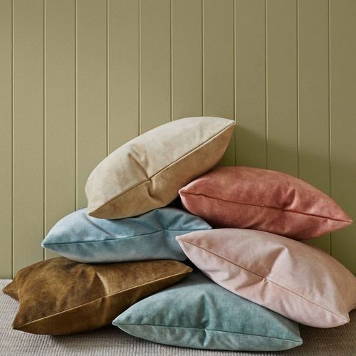 Weave Home Ava Velvet Cushion - Nougat | 50 x 50cm