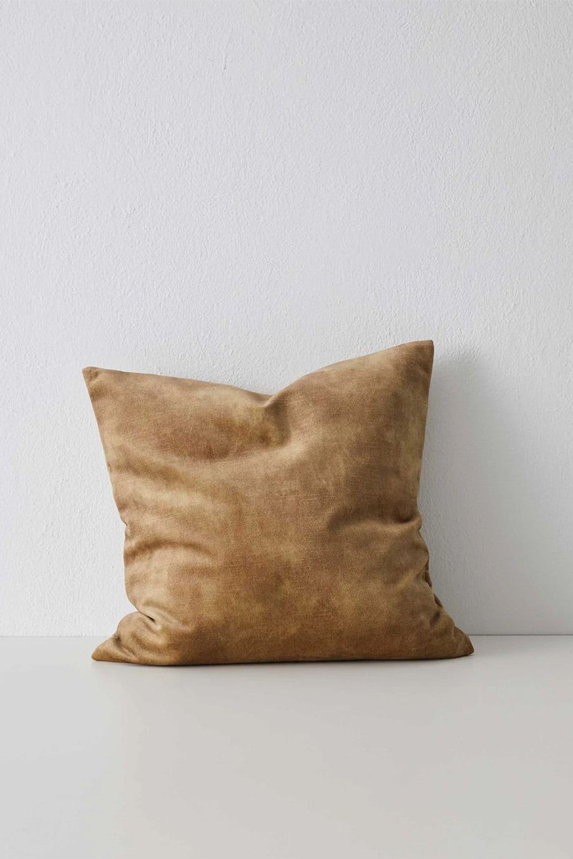 Weave Home Ava Velvet Cushion - Burnish | 50 x 50cm