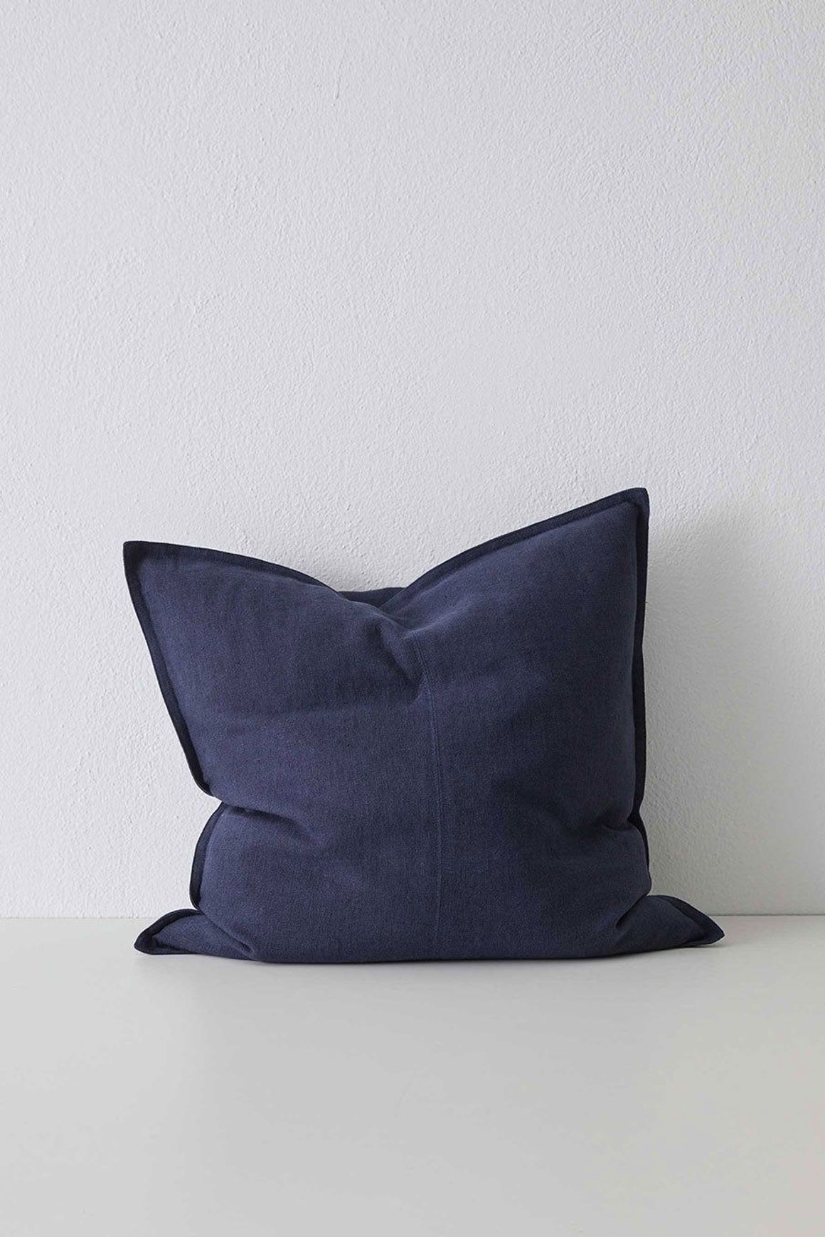 Weave Home European Linen Como Cushion - Ocean | Three Sizes