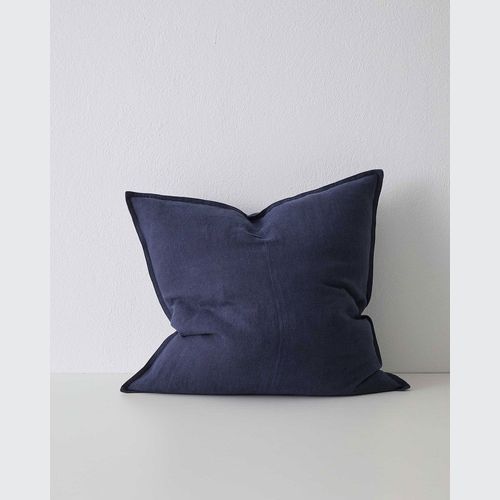 Weave Home European Linen Como Cushion - Ocean | Three Sizes