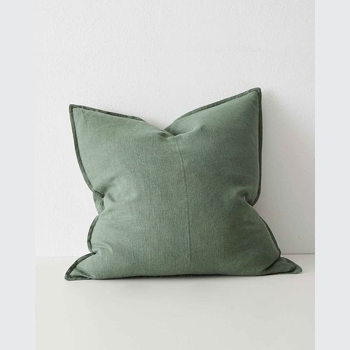Weave Home European Linen Como Cushion Cover - Juniper | Three sizes