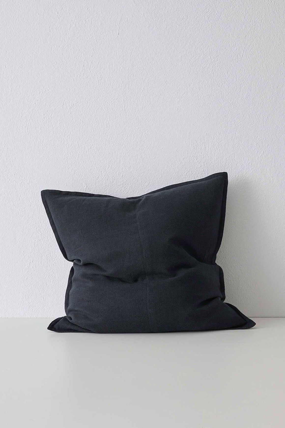 Weave Home European Linen Como Cushion - Shadow | Three Sizes