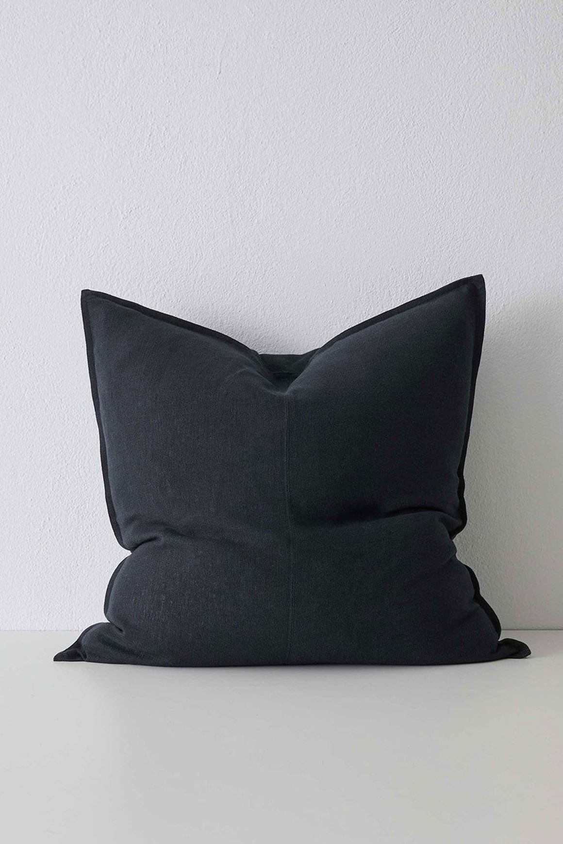 Weave Home European Linen Como Cushion - Shadow | Three Sizes