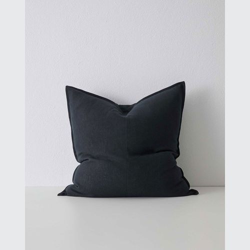 Weave Home European Linen Como Cushion - Shadow | Three Sizes