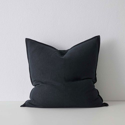 Weave Home European Linen Como Cushion - Shadow | Three Sizes