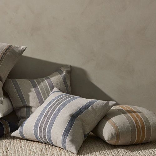 Weave Home Franco Cushion - Denim | 50 x 50cm