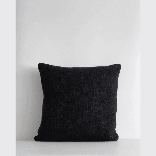 Baya Cyprian Cushion - Black | 50 x 50cm