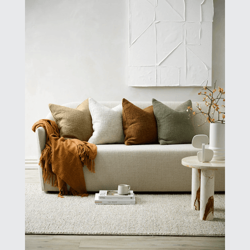 Baya Cyprian Cushion - Oatmeal | Two Sizes