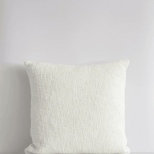 Baya Cyprian Cushion - White | 50 x 50cm