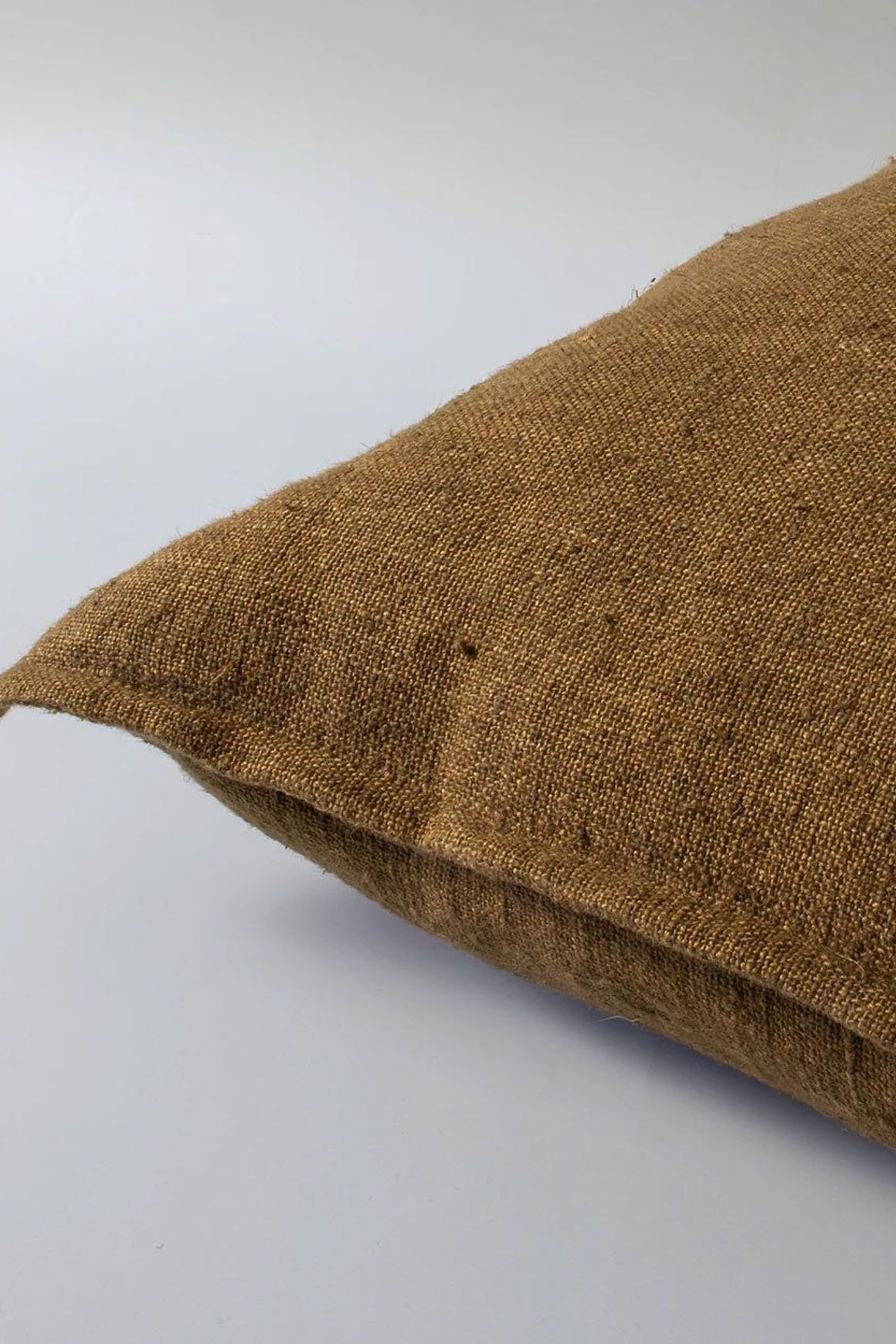 Baya Flaxmill Handwoven Linen Cushion - Pecan