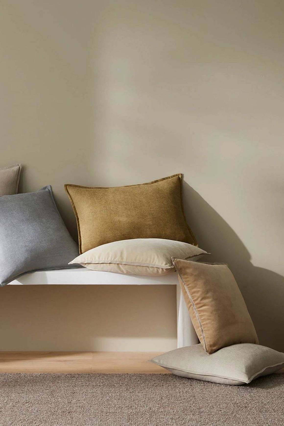 Weave Home Francesca Cushion - Copper | Velvet