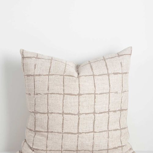 Baya Harrison Cushion - Taupe