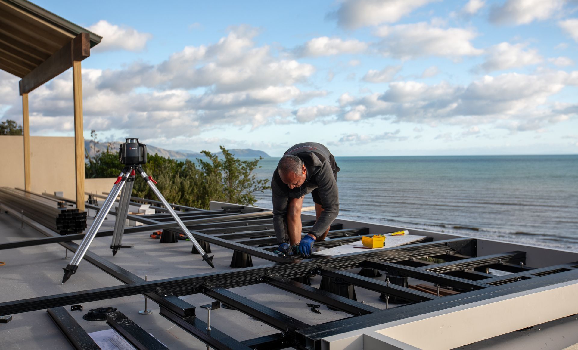 TreadTech Aluminium Deck Framing System