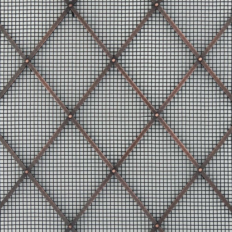 Oxford Hand Assembled Diamond Grille With Pinheads