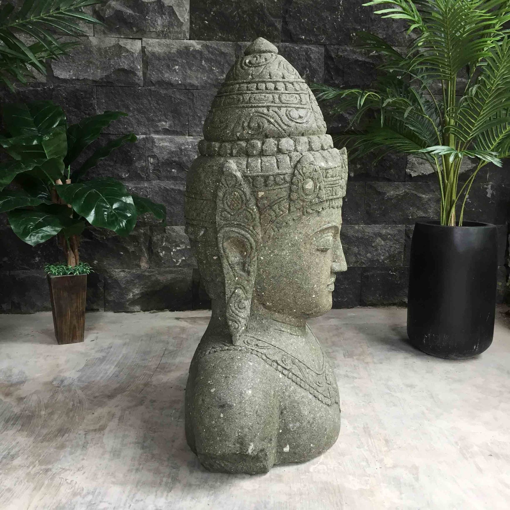 Greenstone Buddha Statue 105cm