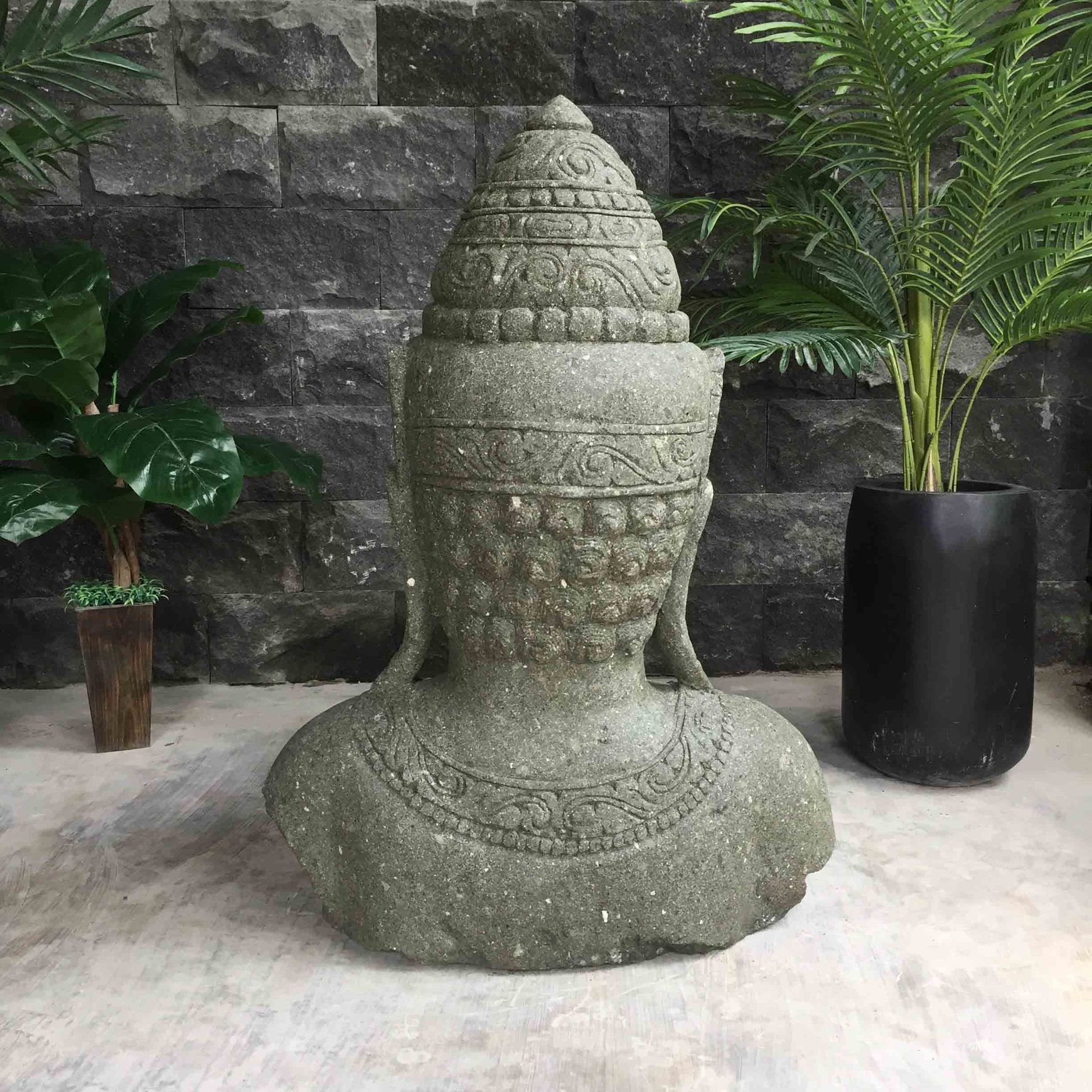 Greenstone Buddha Statue 105cm