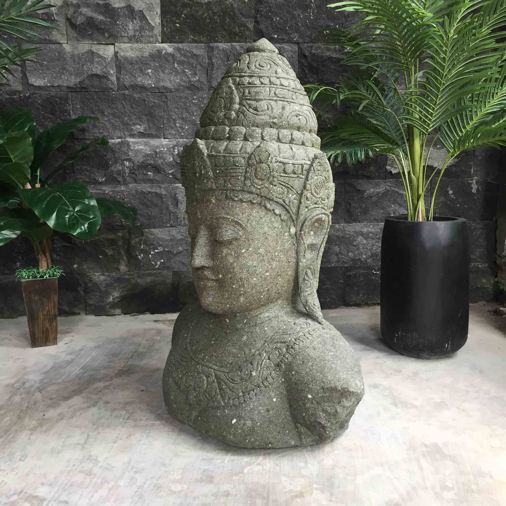 Greenstone Buddha Statue 105cm
