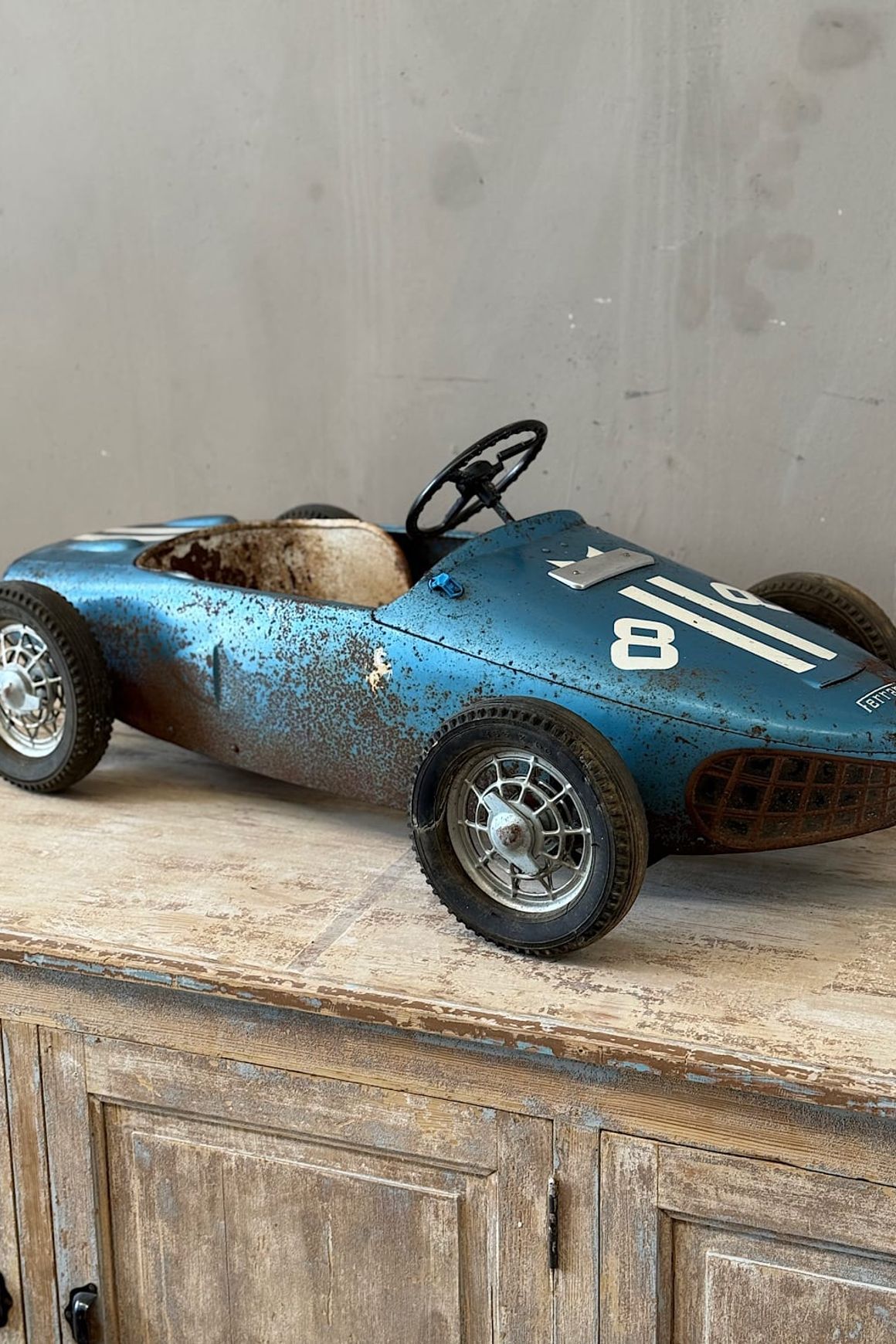 Vintage French Ferrari Pedal Car