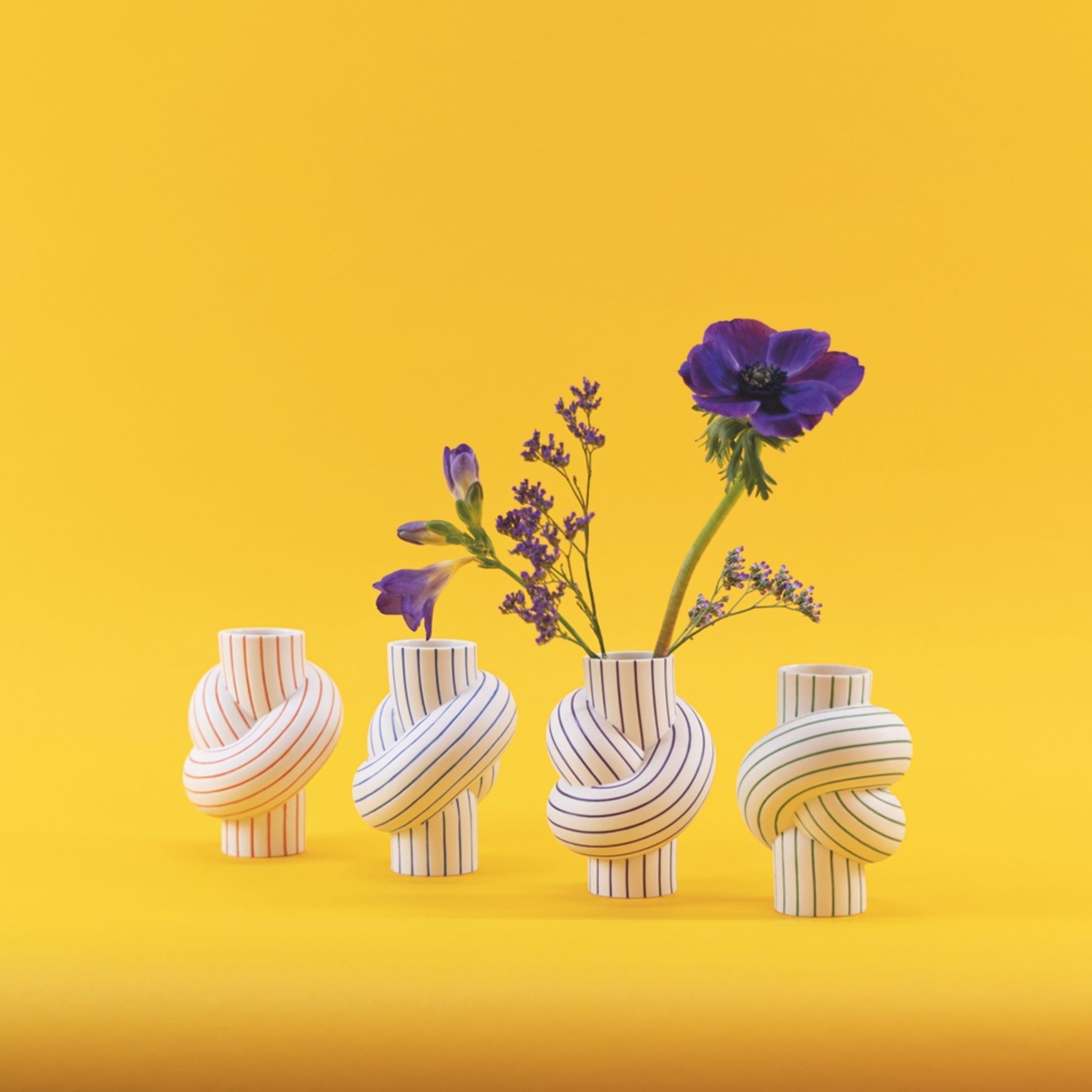 Rosenthal Node Stripes Vases