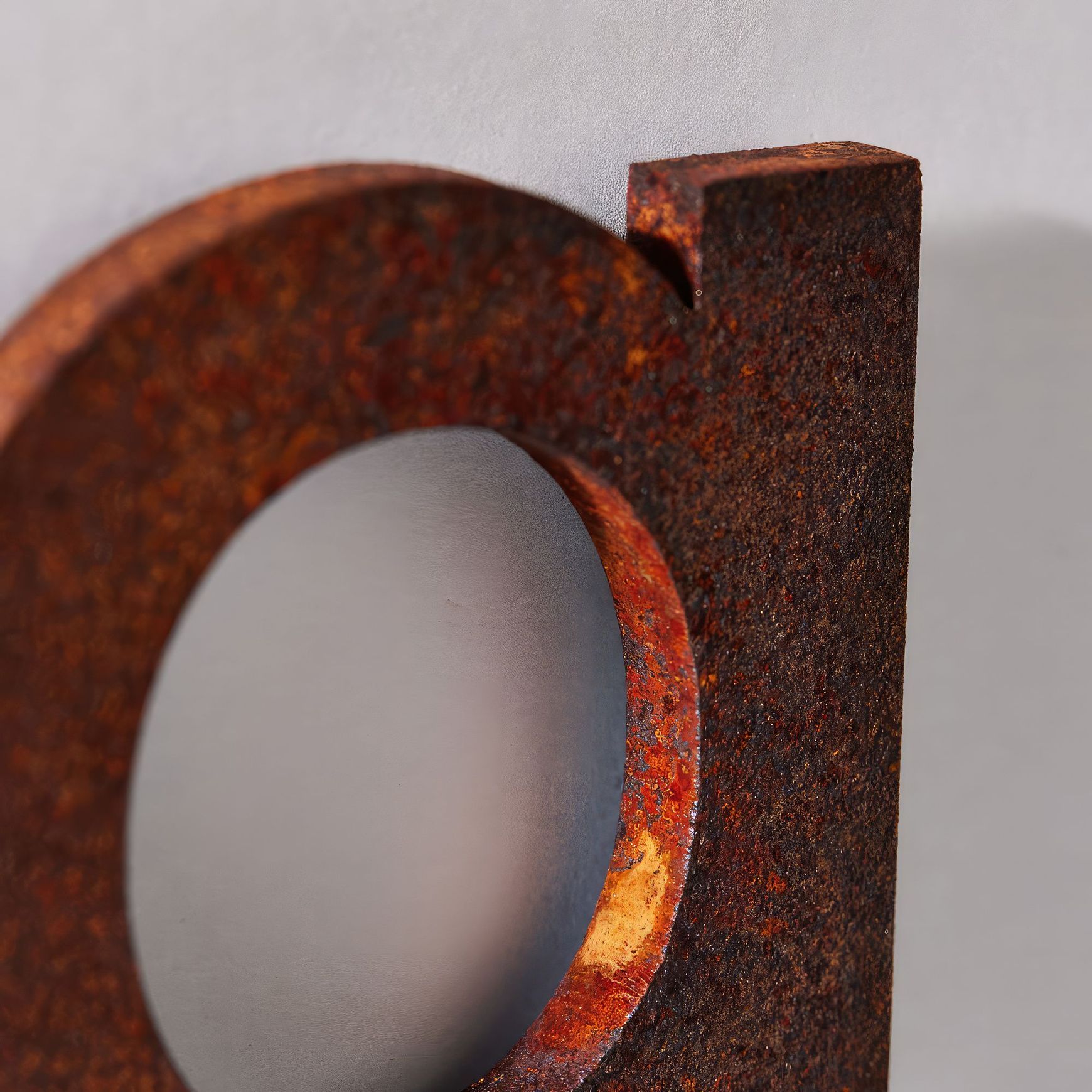 Corten Steel Numbers & Letters