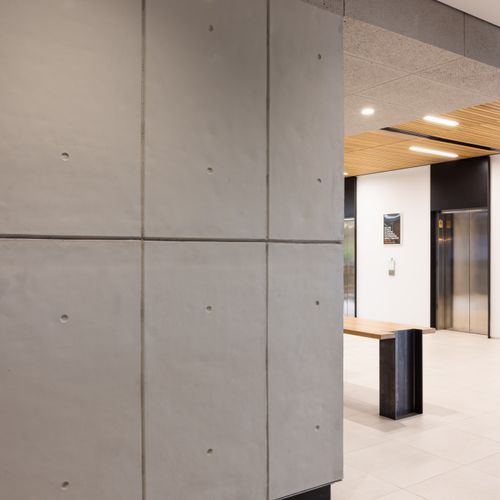Polished Concrete Wall Panels by Muros