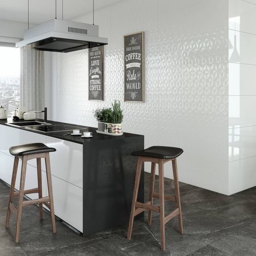 Austral Kube Ceramic Tile by Colorker