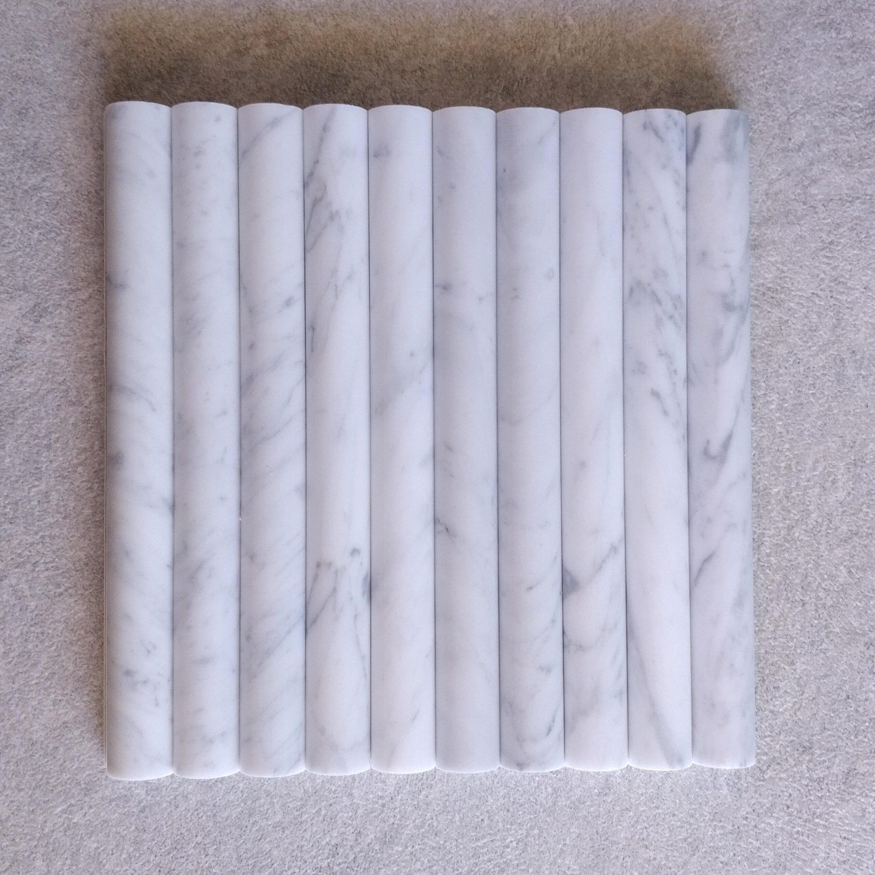 Carrara Marble Flute