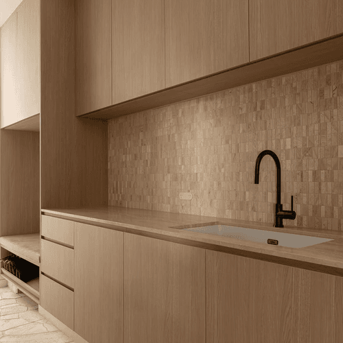 Superwhite - Travertine Aztec Mosaic