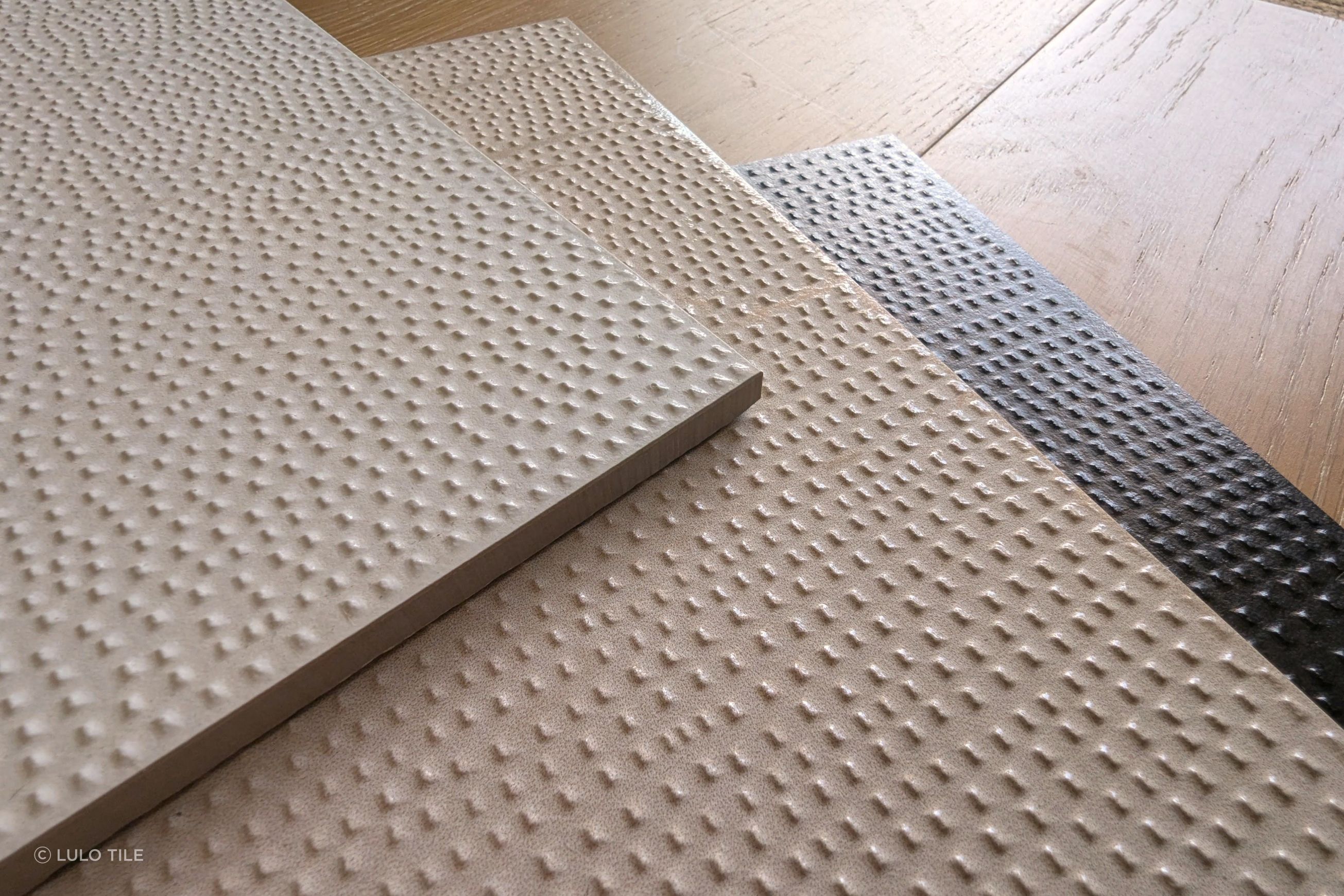 Materia Studded Textured Porcelain