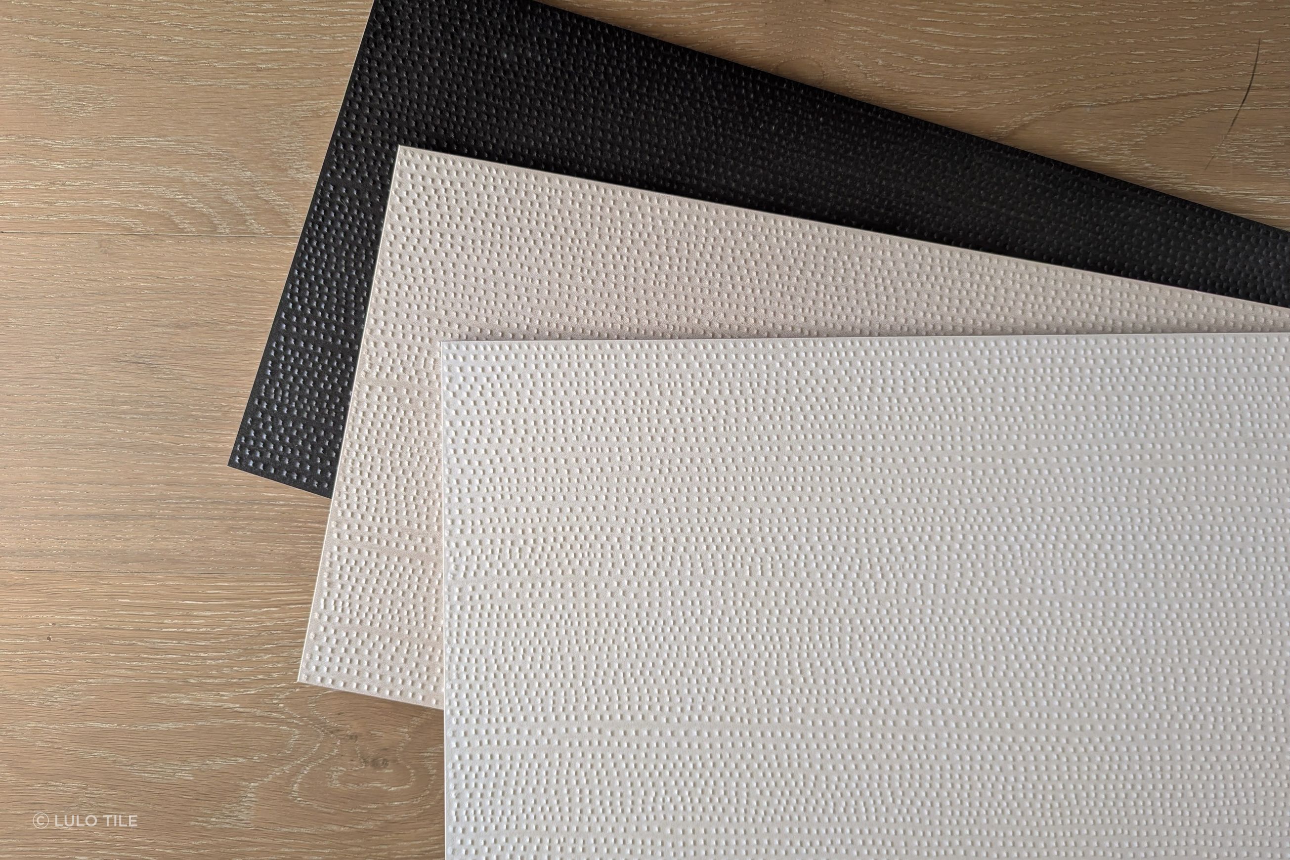 Materia Leathered Textured Porcelain