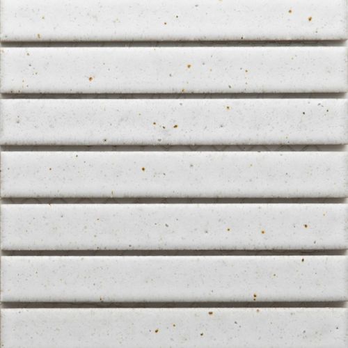 Kayoborder White Matt Finger Mosaic