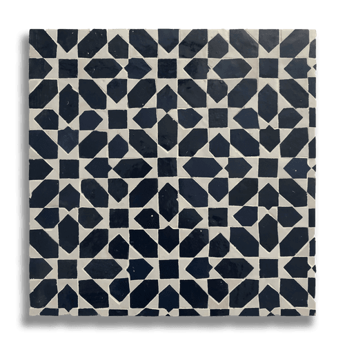 Burst Midnight Moroccan Tile