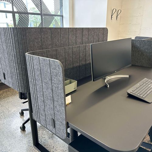 Bend Acoustic Desk Panels