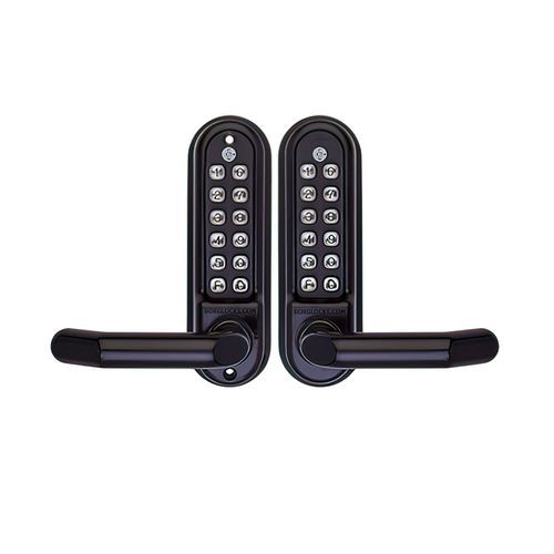 Borg Digital Lock Marine Grade Pro Back To Back BLK ECP