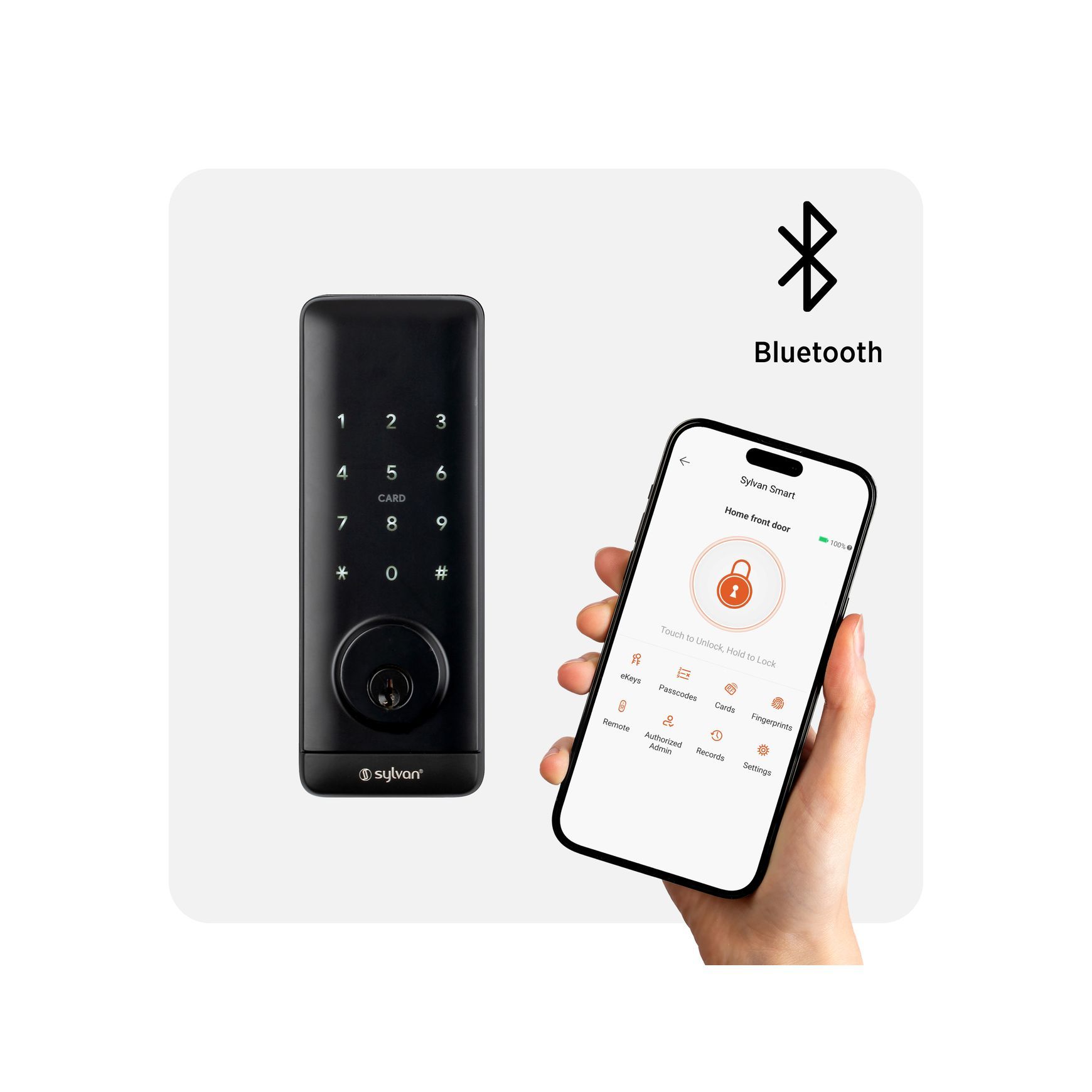 Smart Entry Electronic Deadbolt SL39E.B