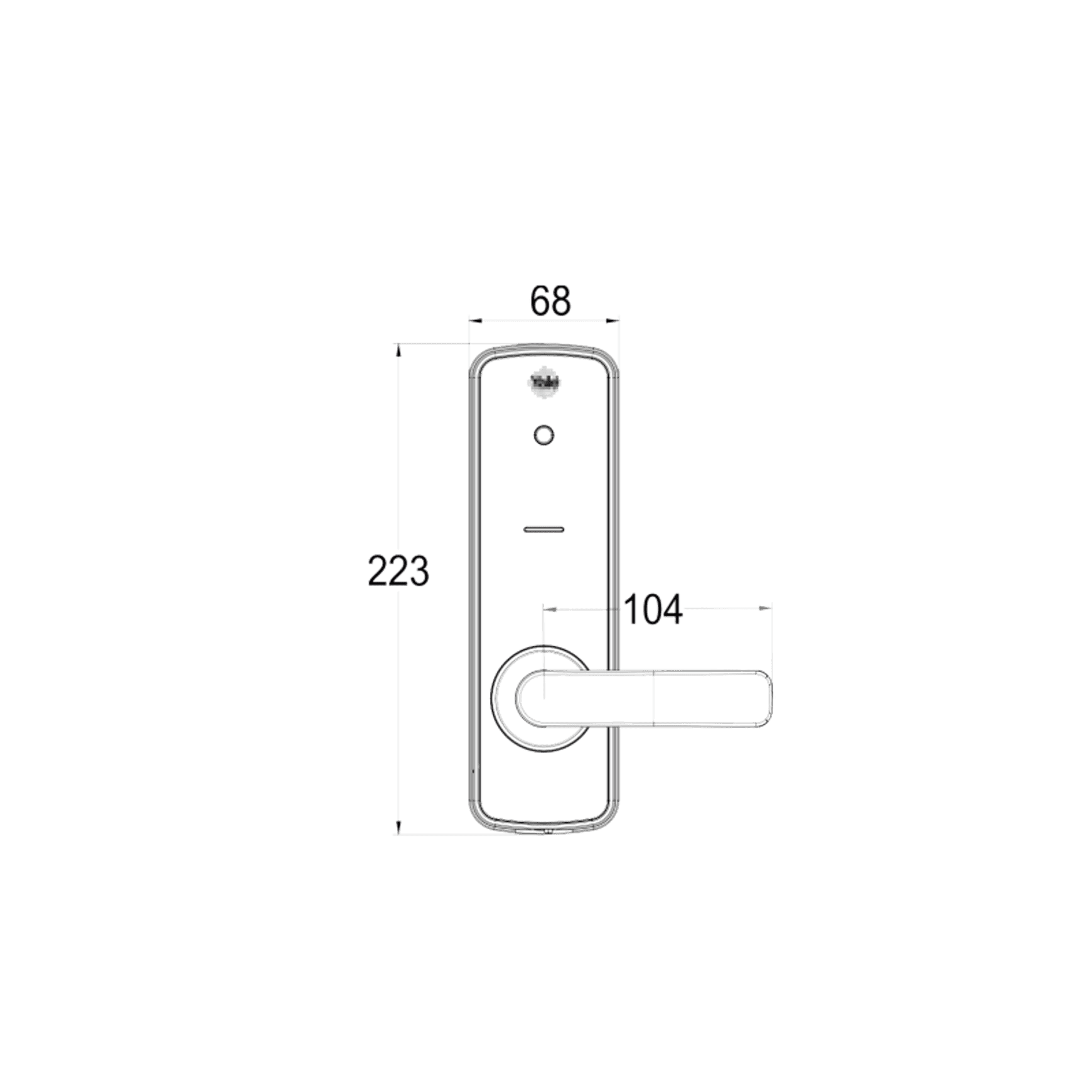 Yale Unity Entrance Lock