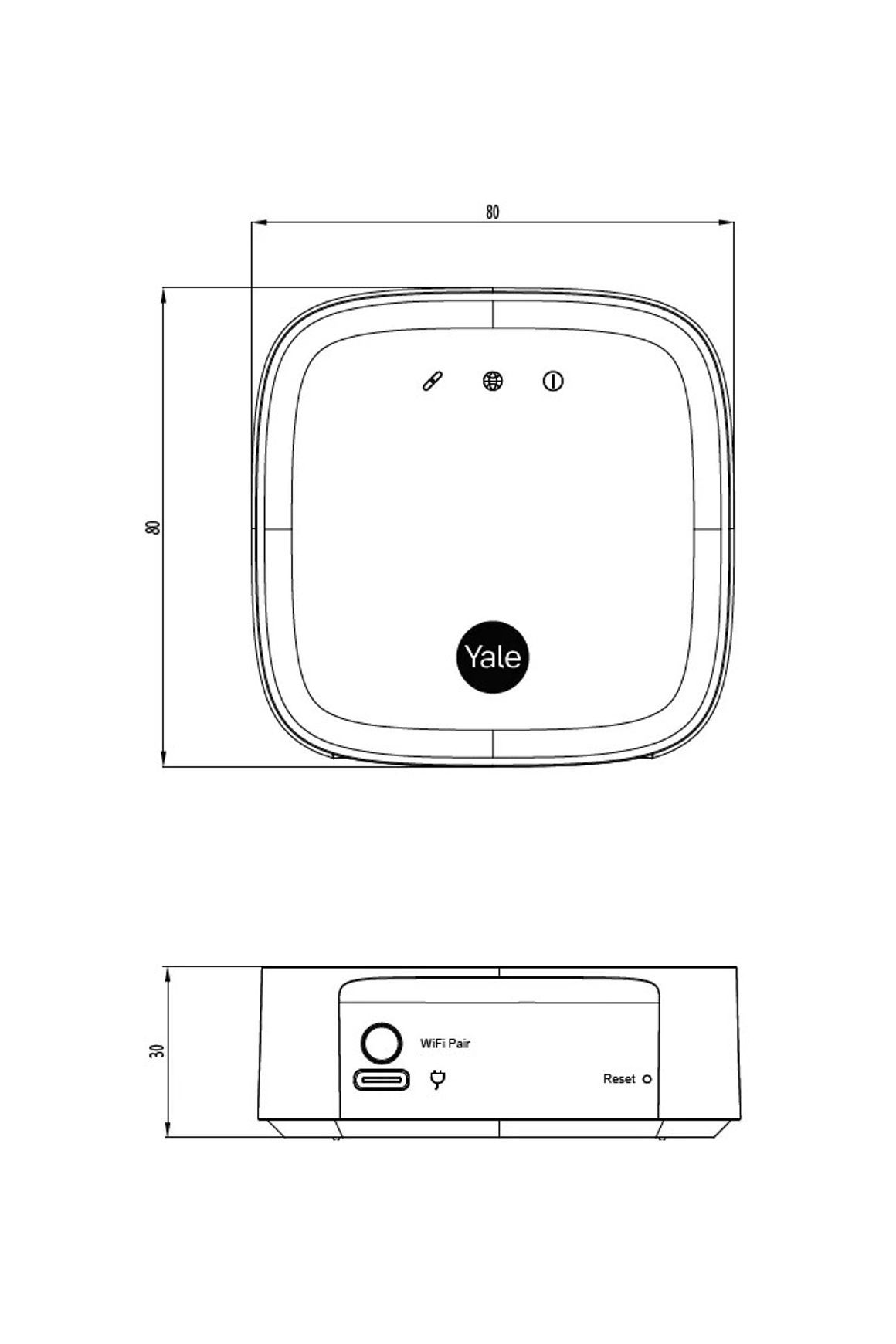 Yale Connect Plus Hub 2