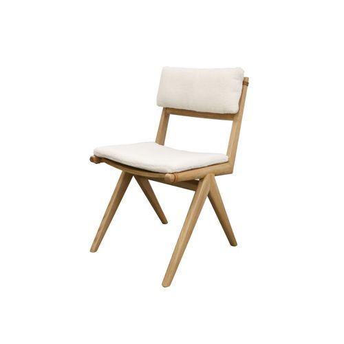Cortez Dining Chair with removeable Cushions - Natural