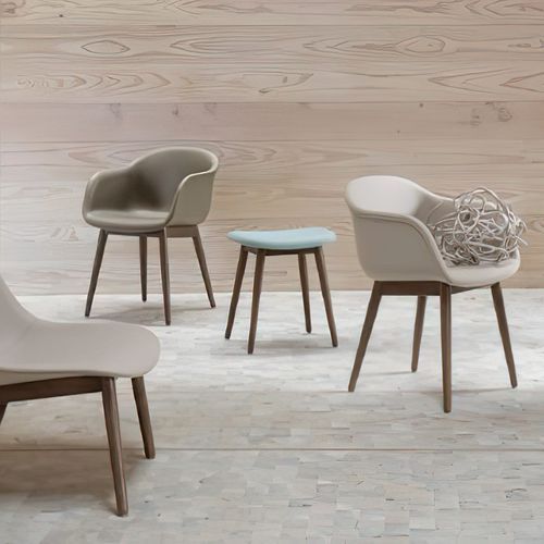 Fiber Side Chair - Wood Base by Muuto