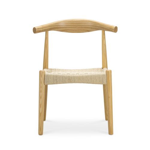 Elba Ashwood Woven Cord Dining Chair | Natural | Set of 2