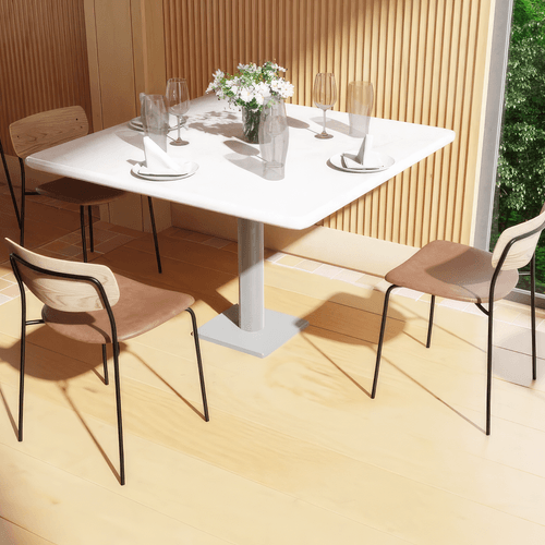 Rylie Chair - Padded Seat with Natural Backrest