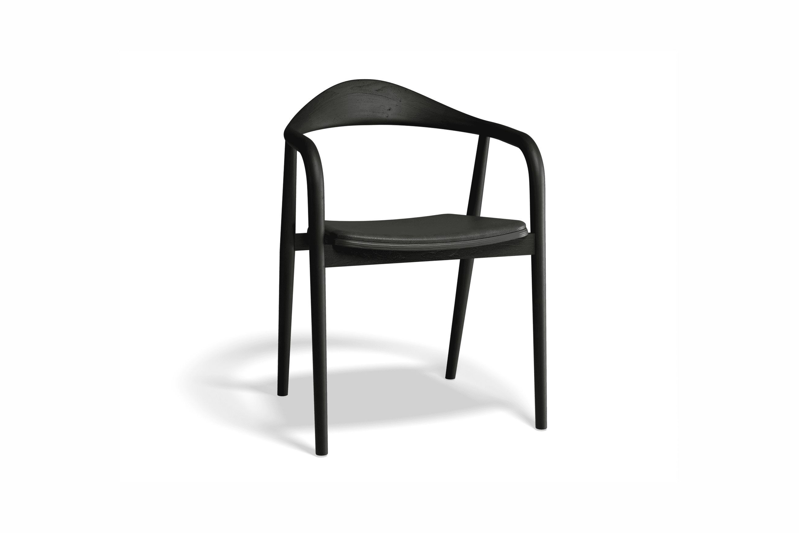 Arki Armchair - Black Ash with Pad
