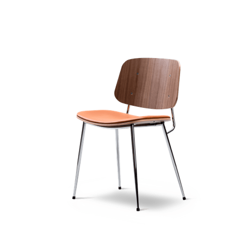 Søborg Chair Steel Frame Seat Upholstery by Fredericia
