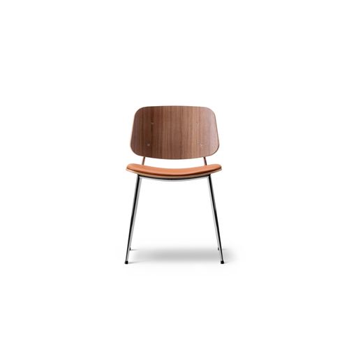 Søborg Chair Steel Frame Seat Upholstery by Fredericia