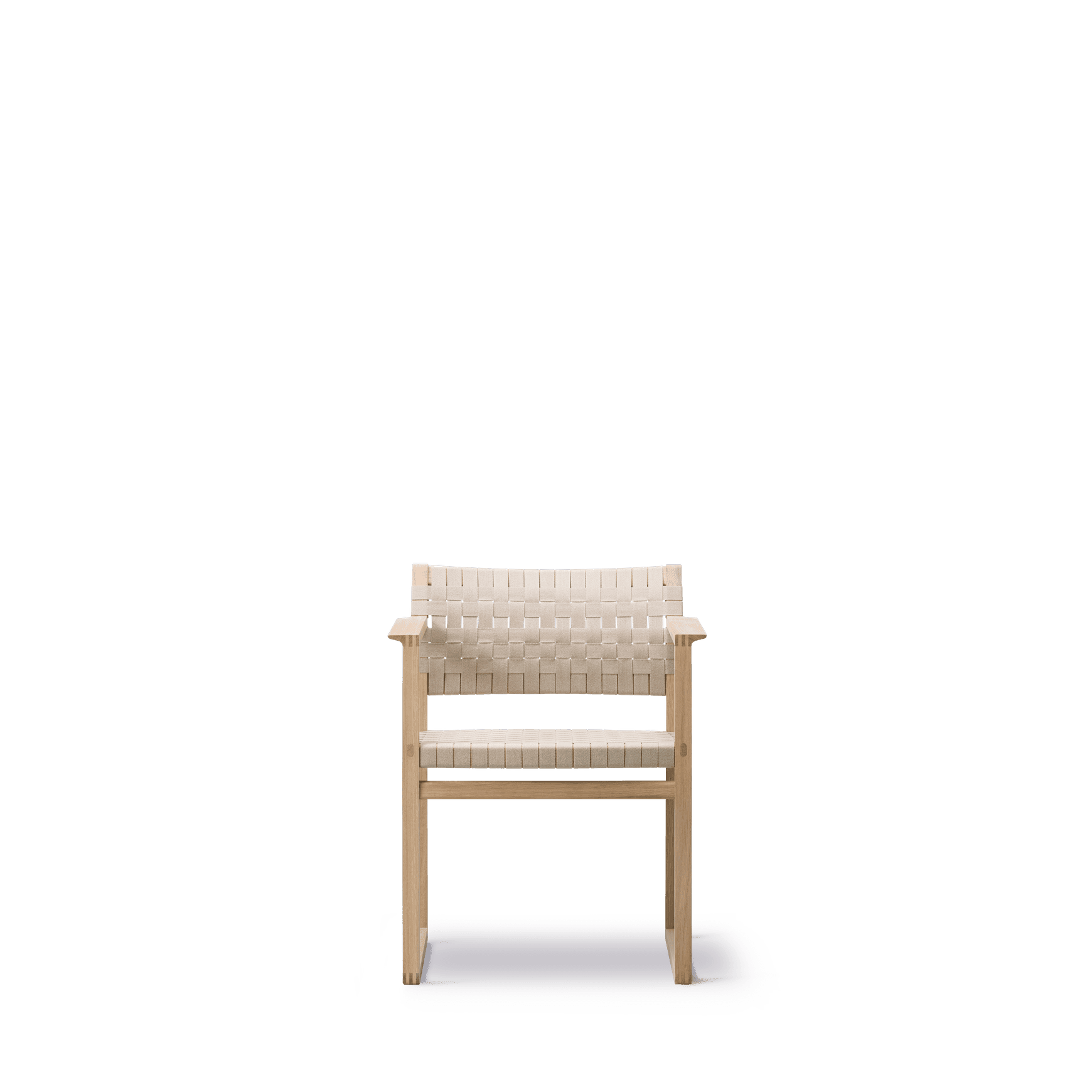 BM62 Armchair Linen Webbing by Fredericia