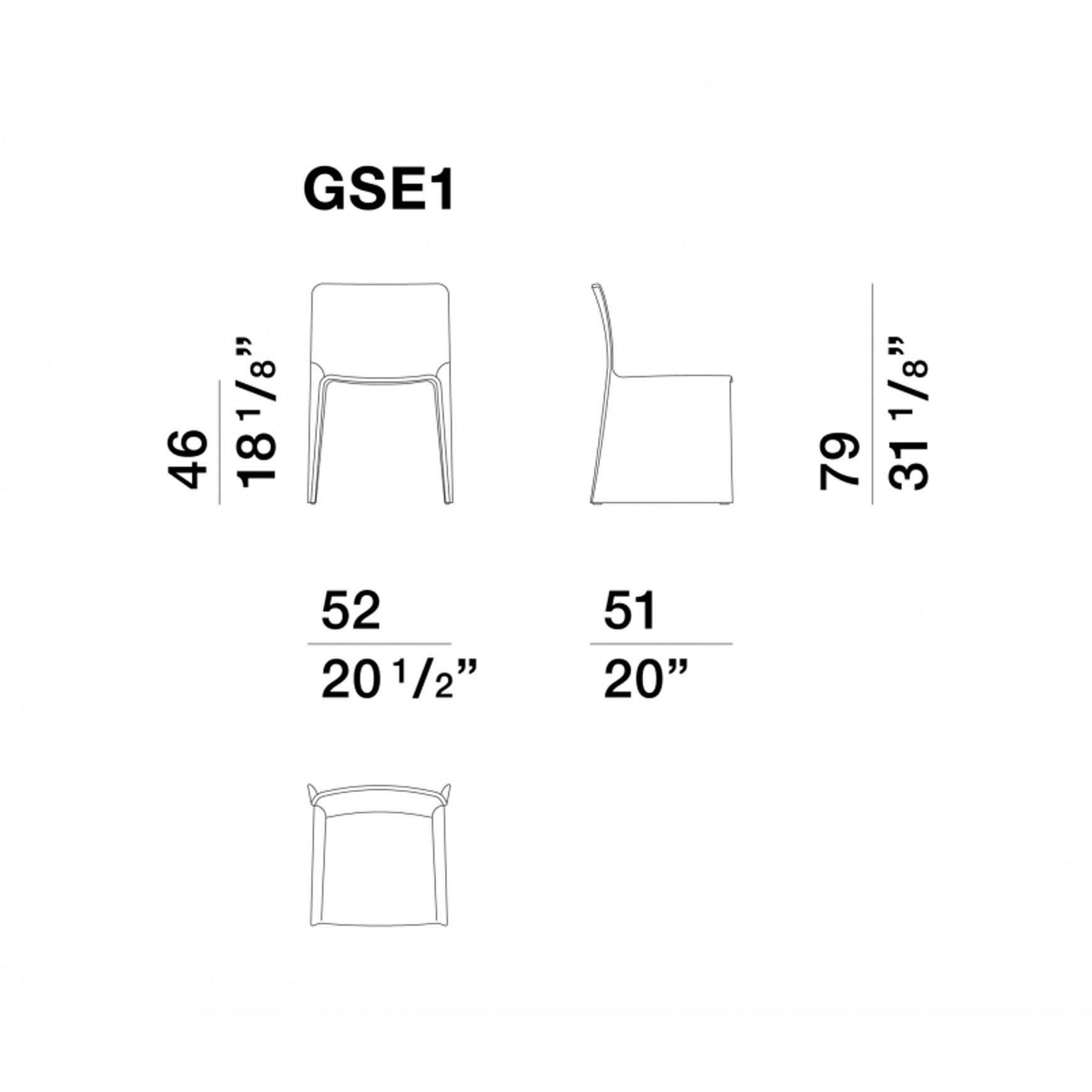 Glove-Up Dining Chair by Molteni&C