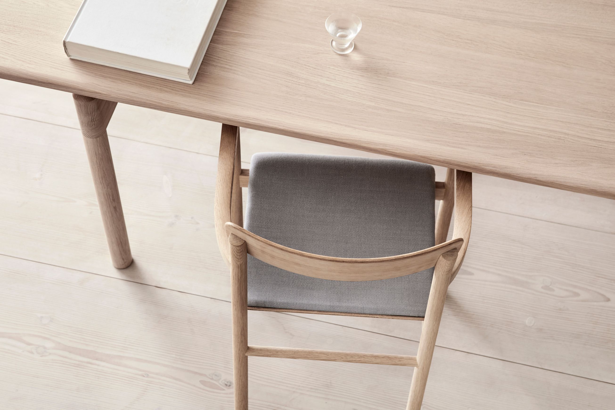 Post Chair Upholstered by Fredericia