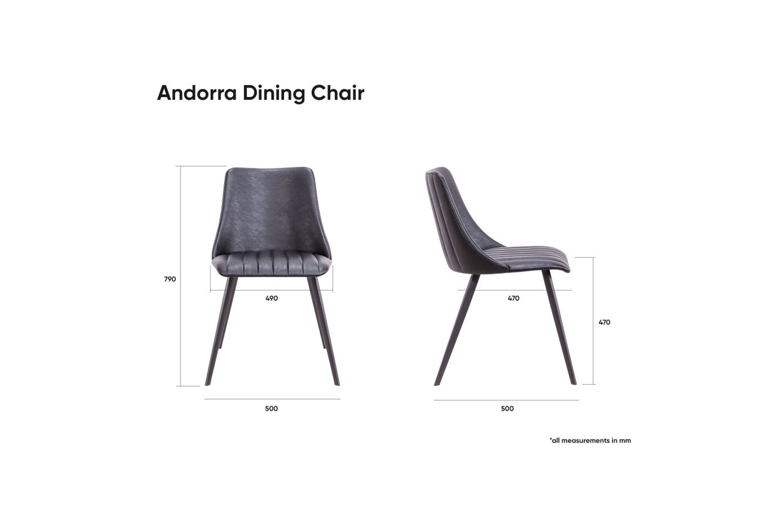 Andorra Dining Chair Vintage Seat