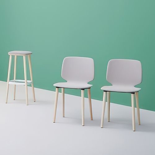Babila 2700/A Timber Cafe Chair by Pedrali